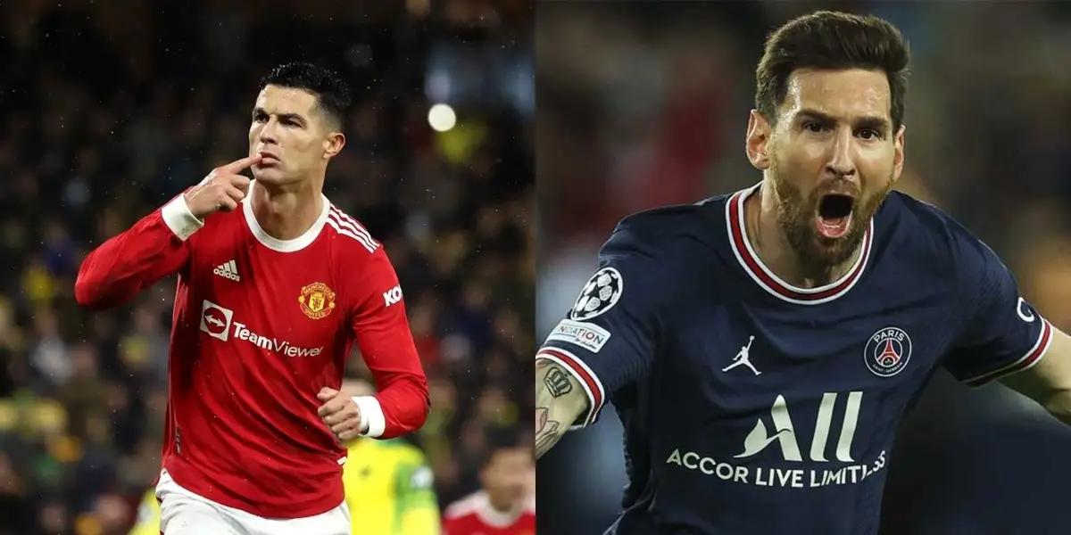 For these reactions Messi is bigger than Cristiano