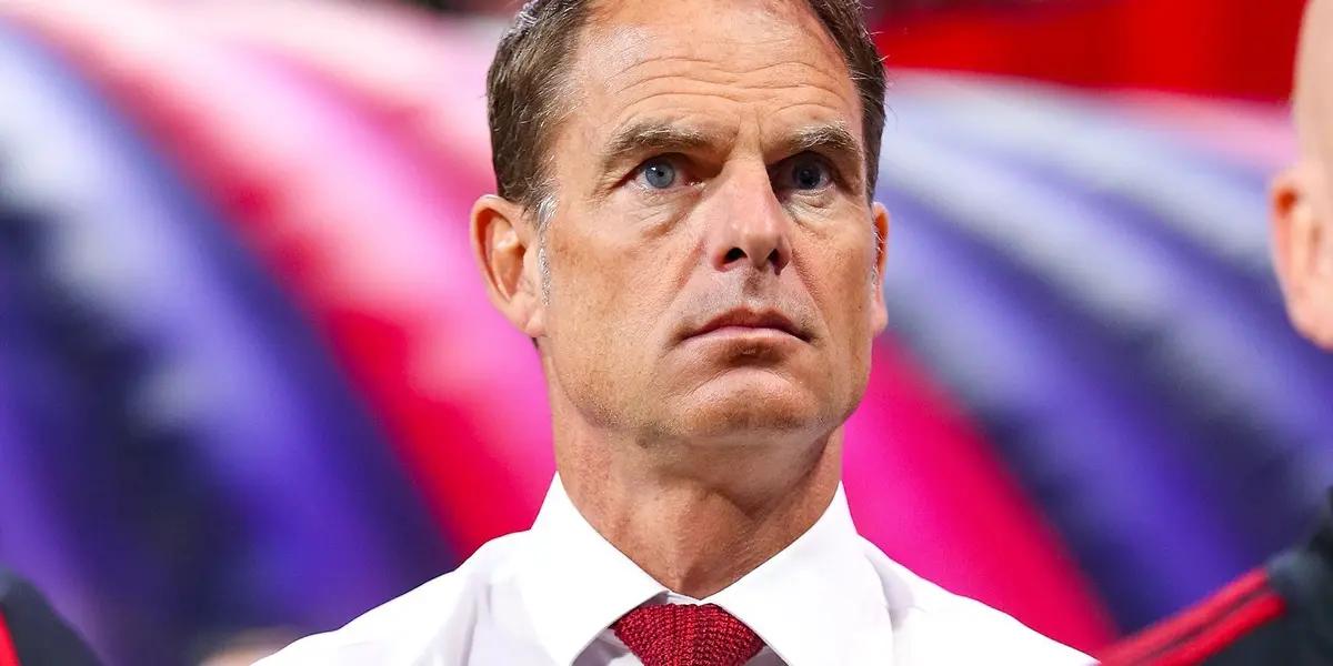 Former Atlanta United manager Frank De Boer has already had talks to join a new team after his stint in MLS between 2018 and 2020.