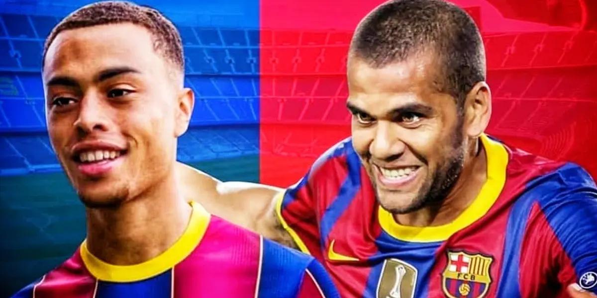 Former Barcelona player Dani Alves is reportedly close to returning to the club. How will this affect USMNT defender Sergino Dest.