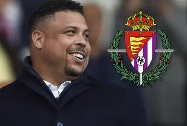 Former Brazilian striker, Ronaldo Nazario is the club president of the Spanish Segunda side, Real Valladolid.