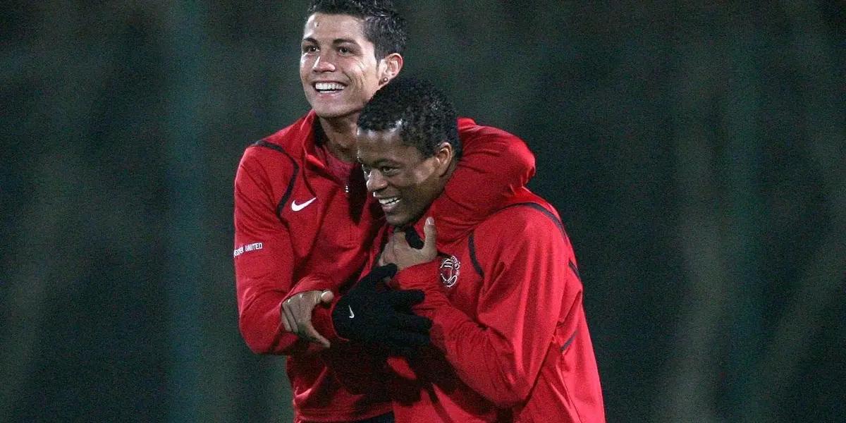 Former Manchester United left back Patrice Evra is known for revealing private conversations to the public and has done it again.