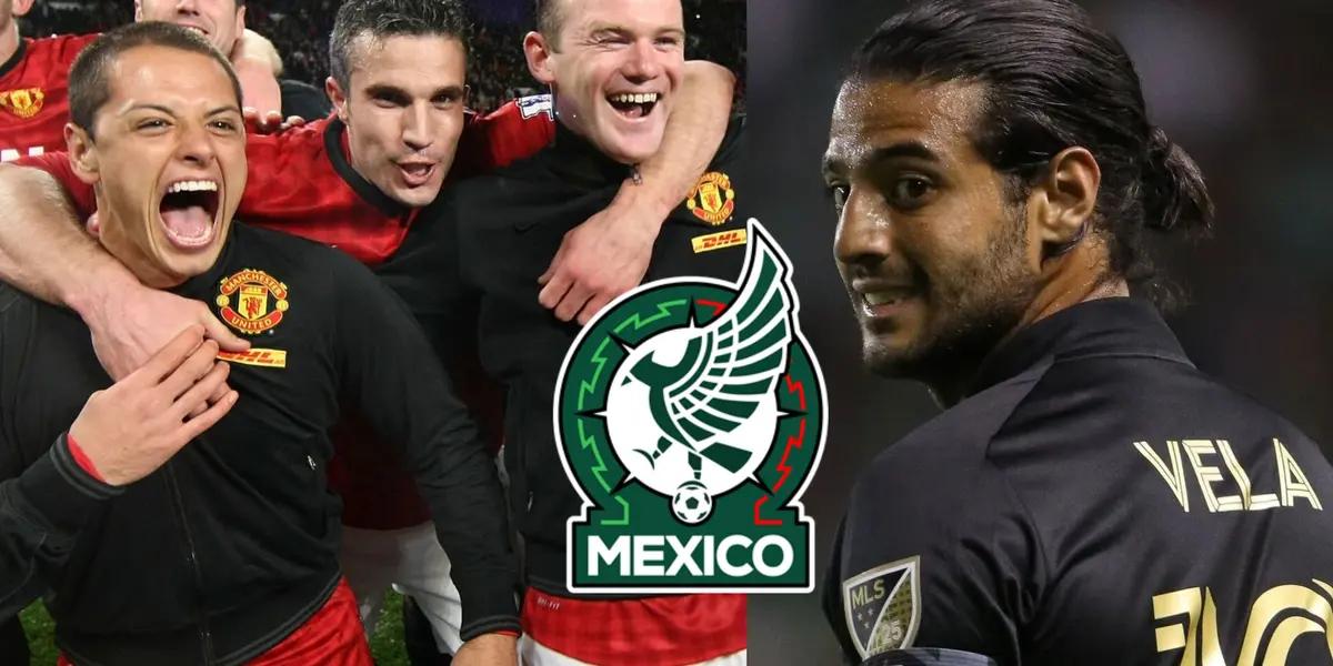 Former Manchester United star Robin van Persie, although he played with Chicharito, acknowledges the talent of another Mexican.