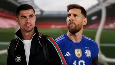 Foto: Photo: social networks and Cristiano Ronaldo and Lionel Messi.