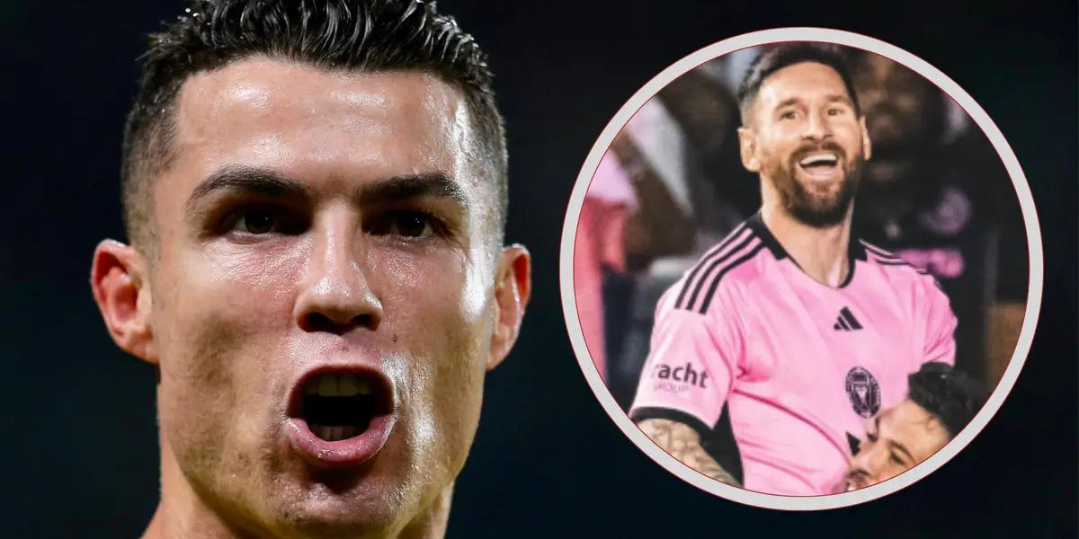 Foto: redes sociales de Lionel Messi y Cristiano Ronaldo.Photo: social networks of Lionel Messi and Cristiano Ronaldo.