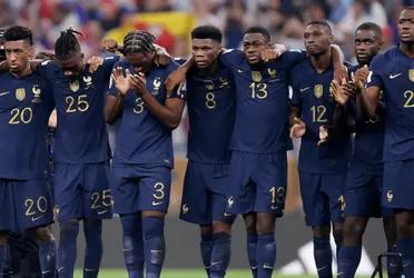 France is playing today in Parc des Principes Stadium, Paris.