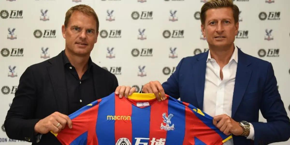 Frank de Boer | Photo: @PremierLeague