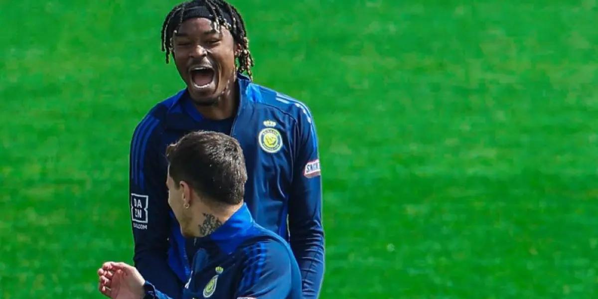 French defender took advantage of a free kick to score his team's 2-0.