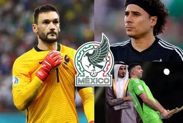 French goalkeeper Hugo Lloris doesn't get along with Emiliano Martinez and what he thinks of Guillermo Ochoa