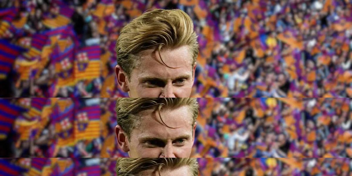 Frenkie De Jong was injured in the Catalan club's last game