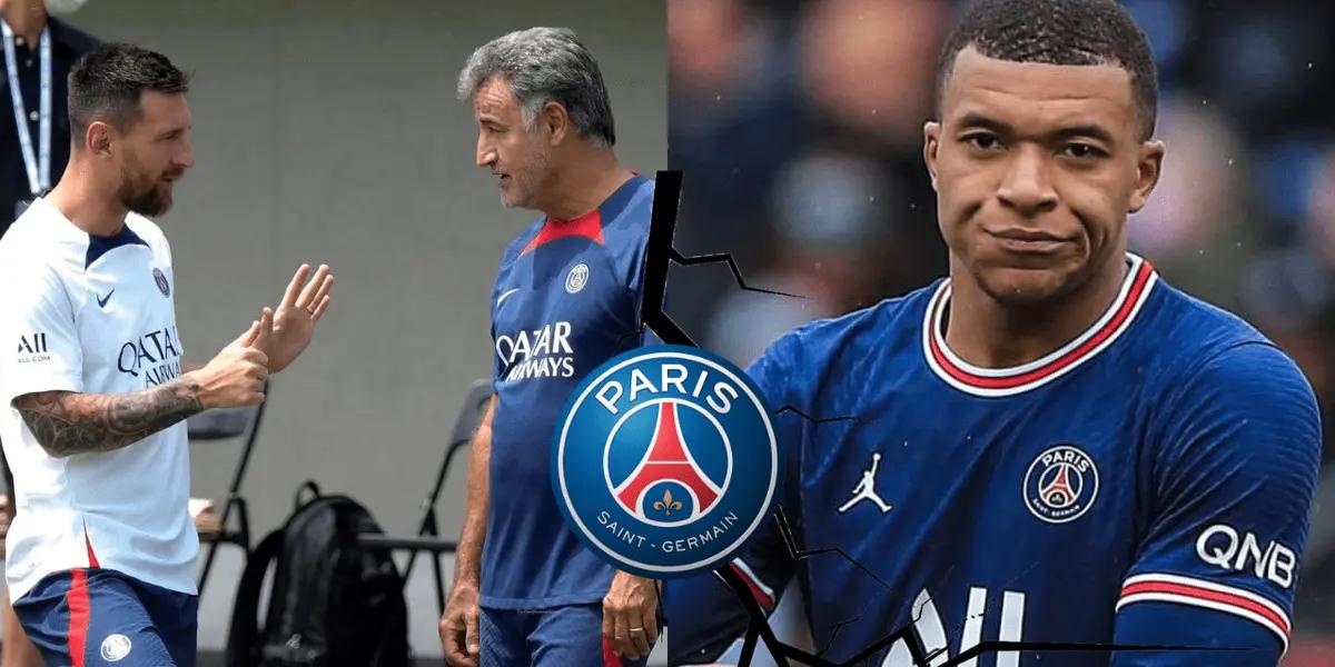 From France they give details of how the DT of the Parisians was surprised by Leo's attitude in the dressing room