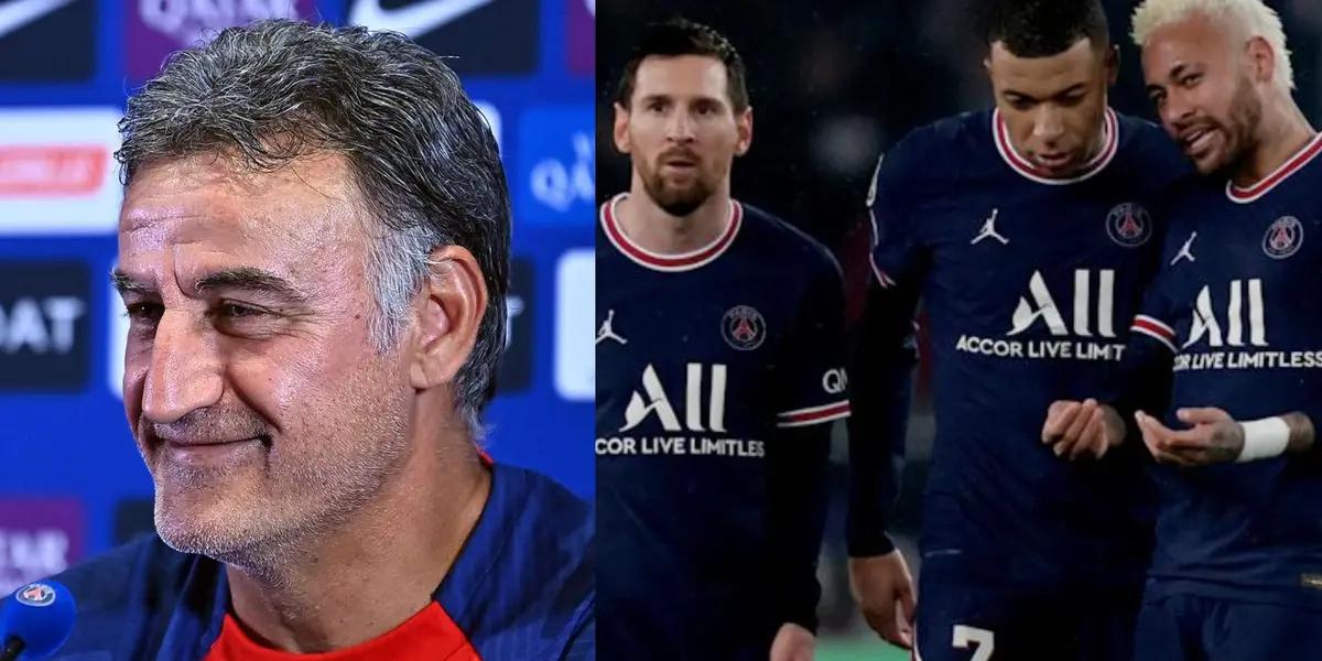 From France they refer to the initial plan that the Parisians had prior to the start of the season