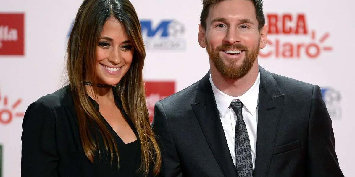 From the beginning Lionel Messi was clear that he was in love with her who remind him that he wrote in which he announced that Antonella would be his girlfriend.