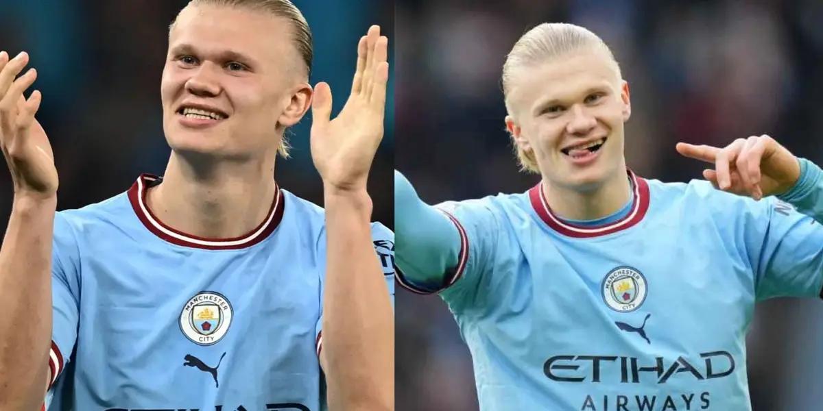 From the Manchester City dressing room, the new nickname given to Erling Haaland.