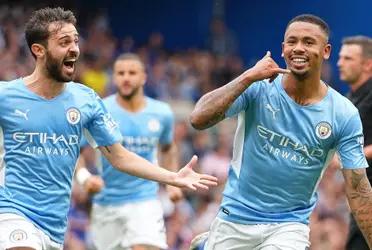 Gabriel Jesus scored the only goal of the game as Manchester City beat Chelsea to end the Blues unbeaten start to the season.