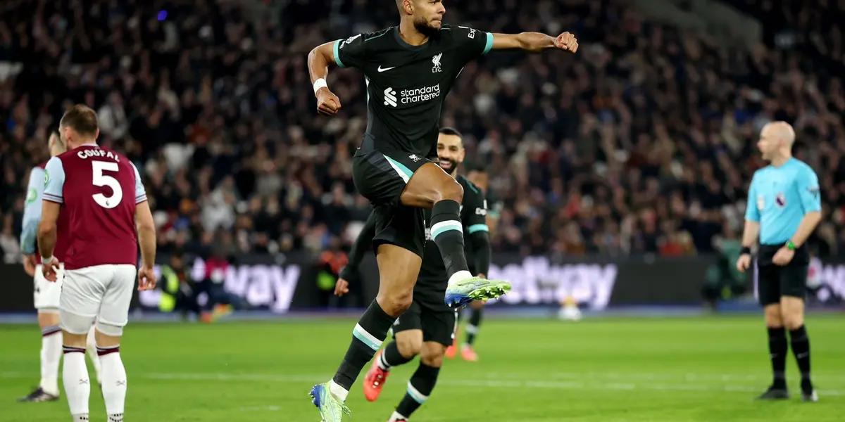 Gakpo has taken over Liverpool's goalscoring duties and has not been out of place