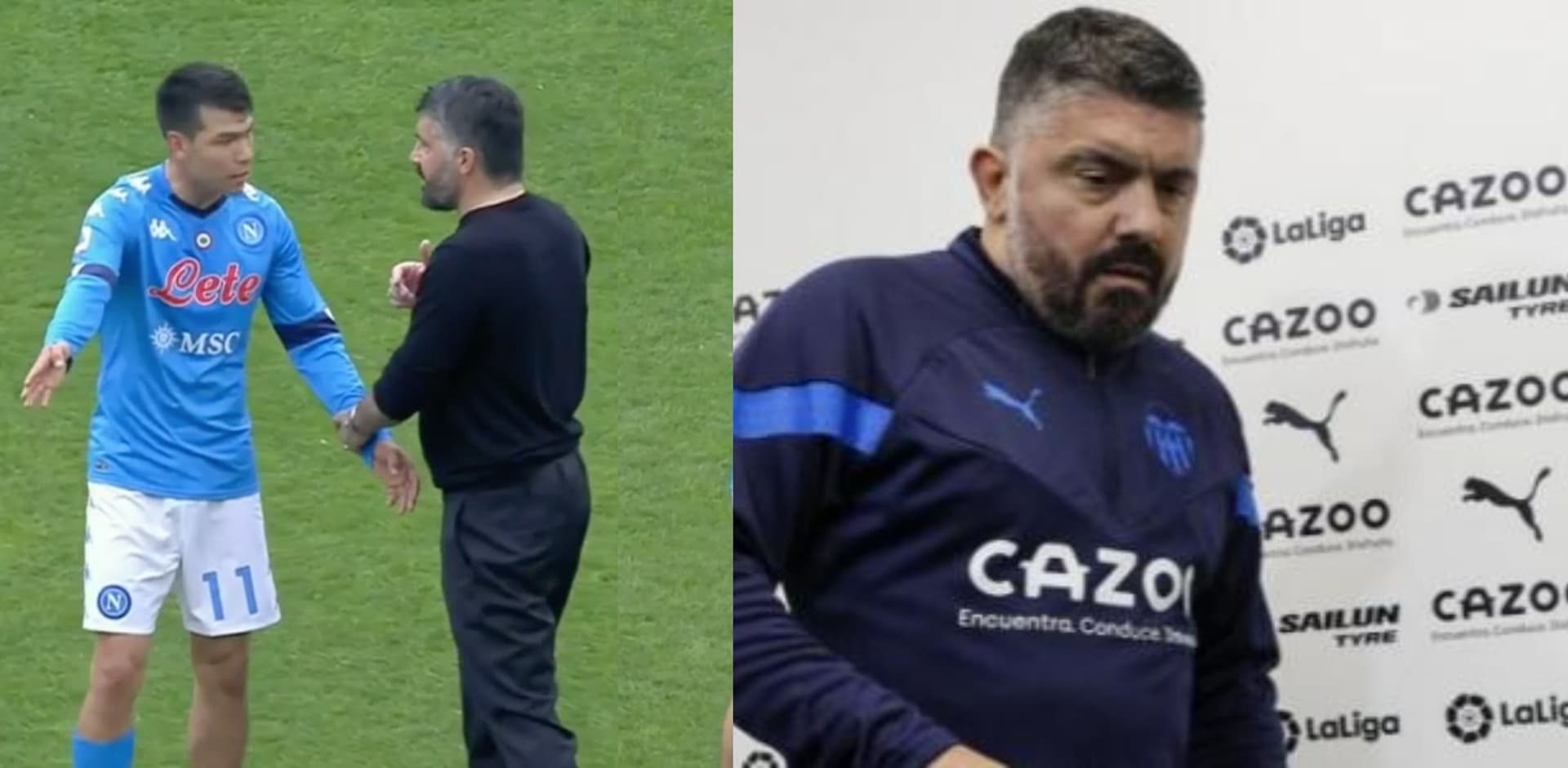 Gennaro Gattuso received the worst news from Valencia in Spain