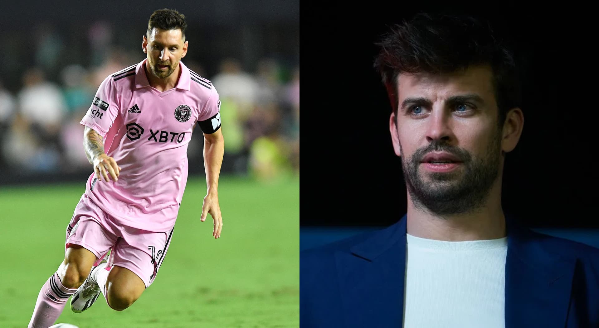 Gerard Piqué and his incredible confession about having played with Lionel Messi