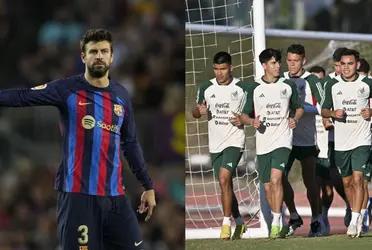 Gerard Piqué announces his official retirement from soccer, after the scandal with Shakira. One of the Tri had the same problem.