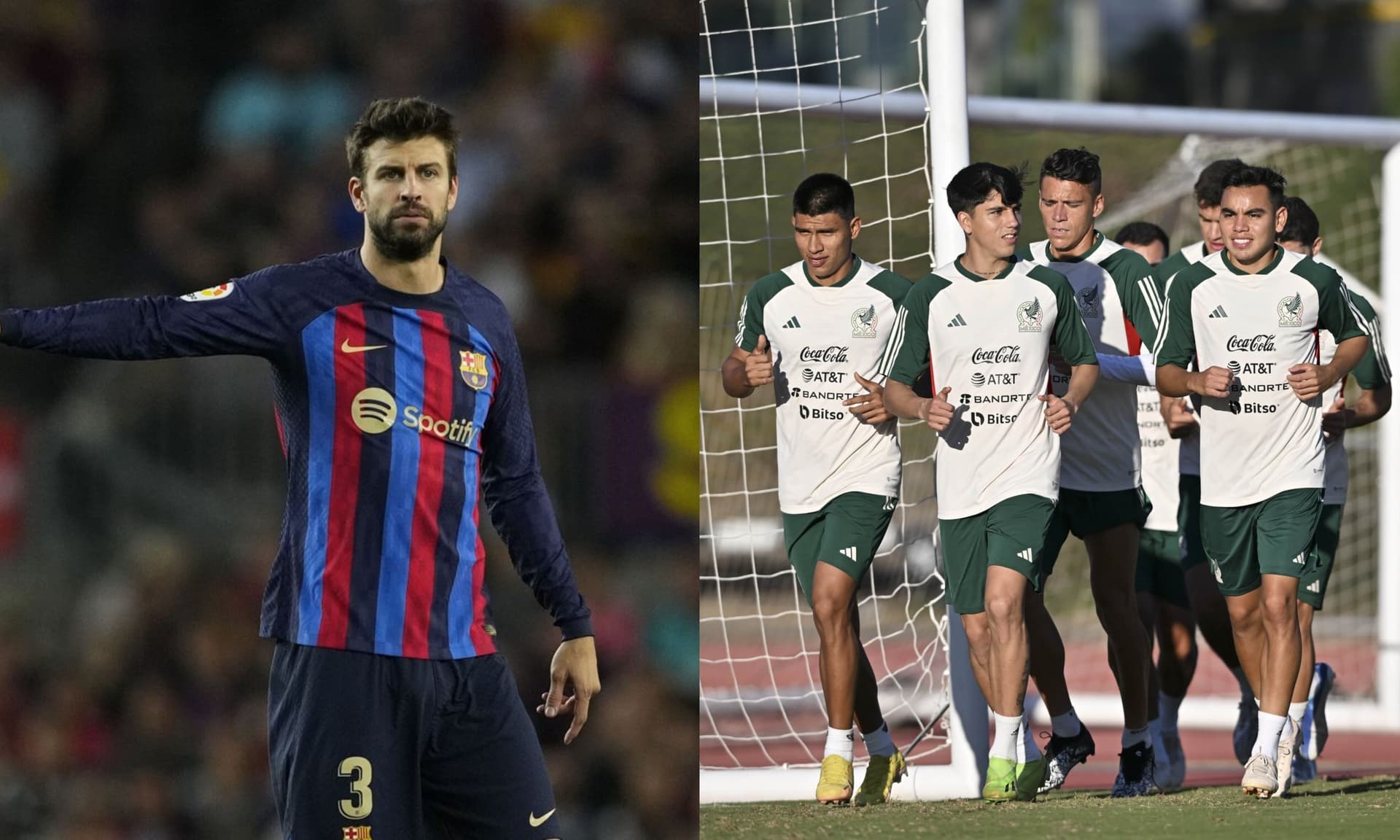 Gerard Piqué announces his official retirement from soccer, after the scandal with Shakira. One of the Tri had the same problem.