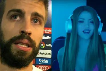 Gerard Pique finally broke silence after Shakira's song.