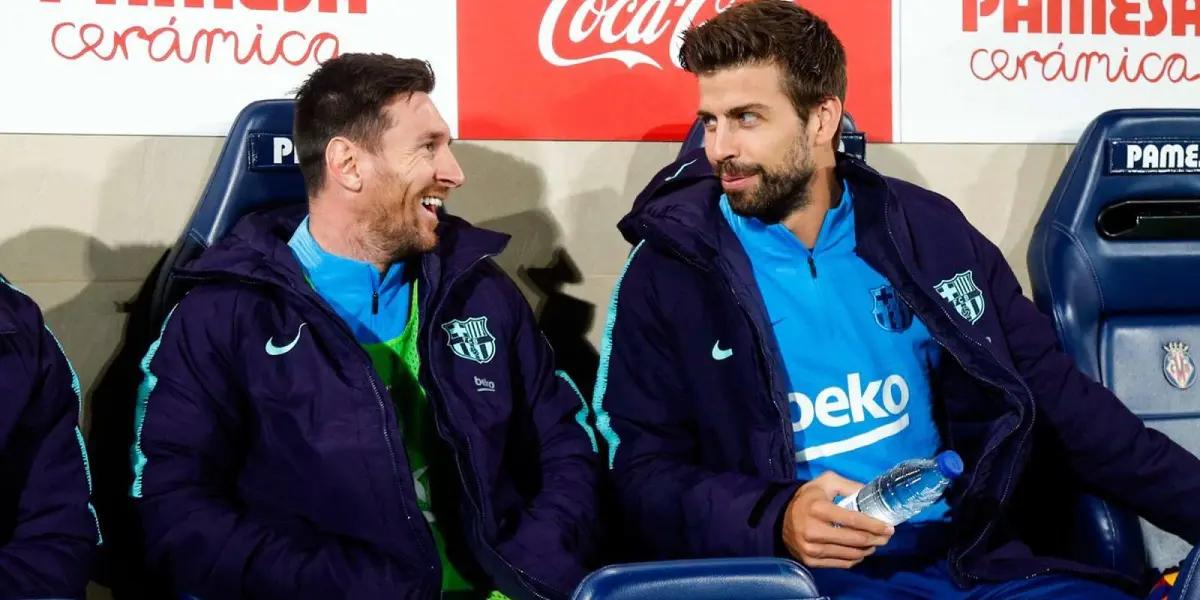 Gerard Piqué is pushing to see his friend Lionel Messi back in the Barcelona jersey. The defender has a great relationship with Messi and he is one of the team's references.