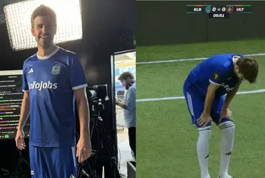 (VIDEO) Gerad Piqué returned to playing soccer and made the blooper of the year, it goes viral