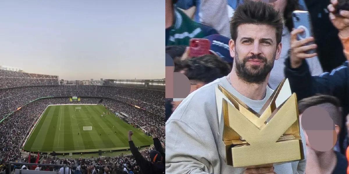 Gerard Pique may be a key factor for Messi to return.