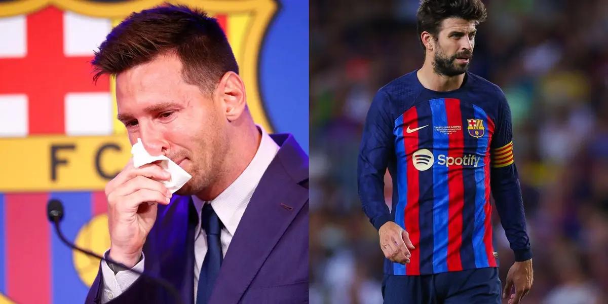 Gerard Piqué played his last game for FC Barcelona and this is how the player's retirement went