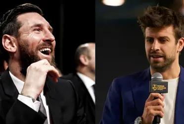 Gerard Pique's relationship with Messi did not end as well as it started.