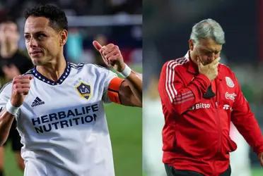 Gerardo Martino does not want him so he asked him for something that Chicharito was not willing to bend.