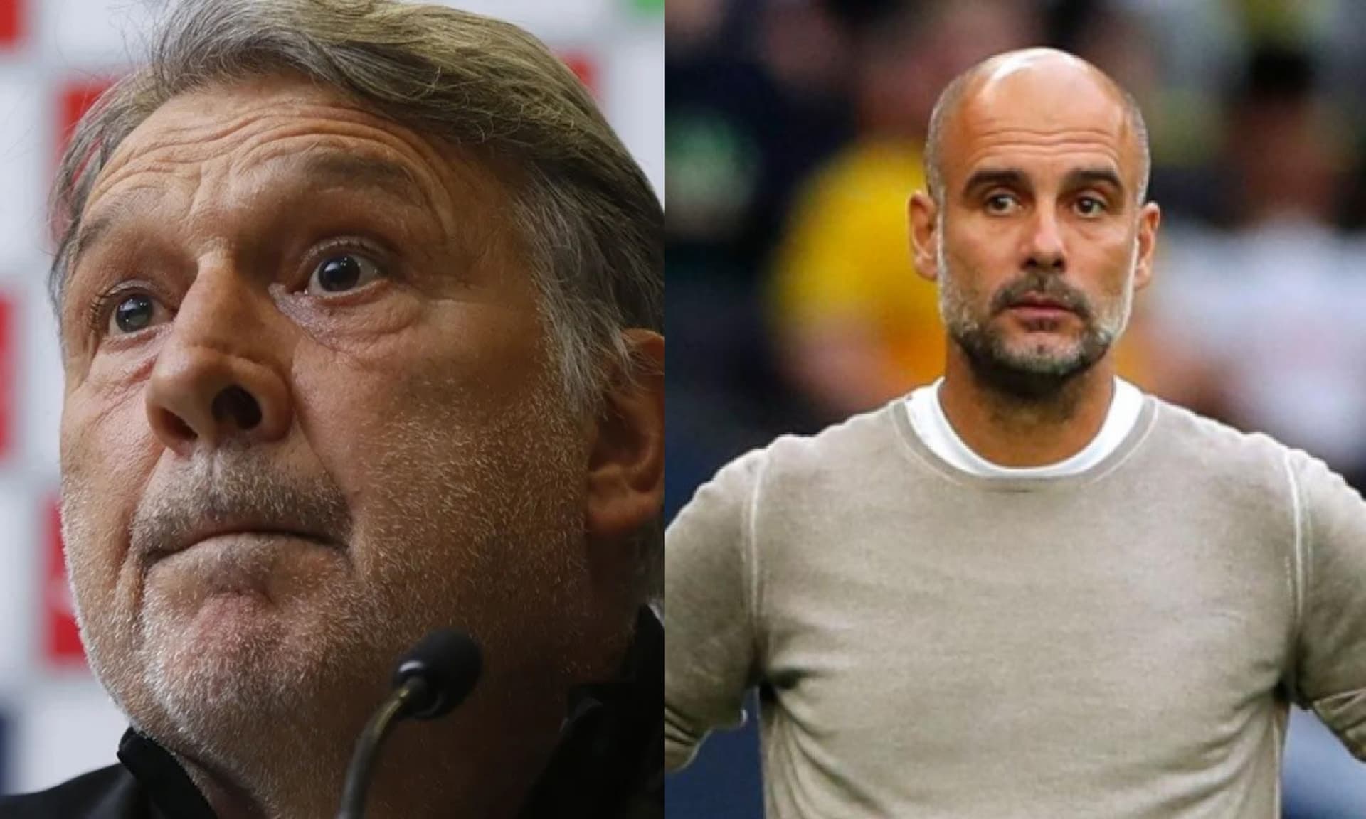 Gerardo Martino feels little support and said that Mexico's fans are very negative and toxic. But this is what Guardiola says.