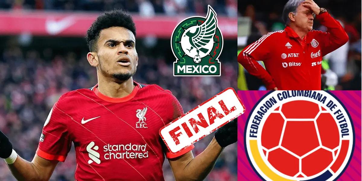 Gerardo Martino ignored him, he was not called up to Mexico's national team, now Colombia would take him.