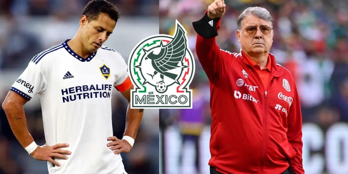 Gerardo Martino is already considering the hypothetical arrival of Javier Hernandez to the national team, Yon de Luisa trembles.