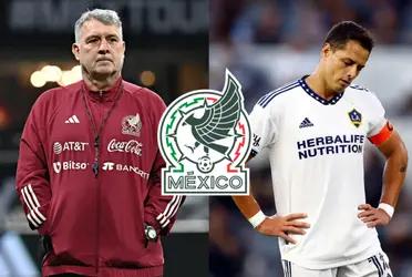 Gerardo Martino revealed in a press conference that Javier Hernandez will not be considered for the Qatar World Cup; this is how Chicharito reacted.