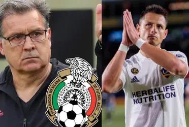 Gerardo Martino said that Chicharito Hernandez could not be in the Mexican team only because of his goals and that is why the LA Galaxy forward responded with height.