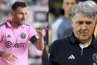 Gerardo Martino spoke about Lionel Messi's incredible assist against NY Red Bulls