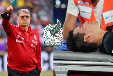 Gerardo Martino will have a tough test ahead of the Qatar 2022 World Cup, striker Hirving Lozano already knows how long he will be out of the game.