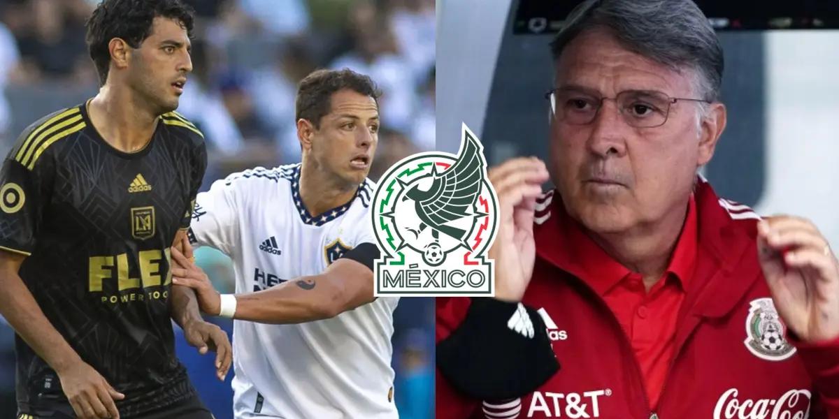 Gerardo Martino's tenure would come to an end and the new coach would bring in Vela and Chicharito.