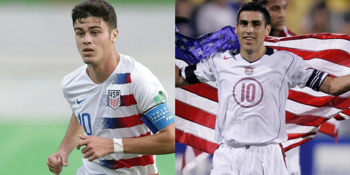 Gio Reyna could be one of the youngest players to debut in the USMNT and Berhalter compared him in something very particular with his father. 