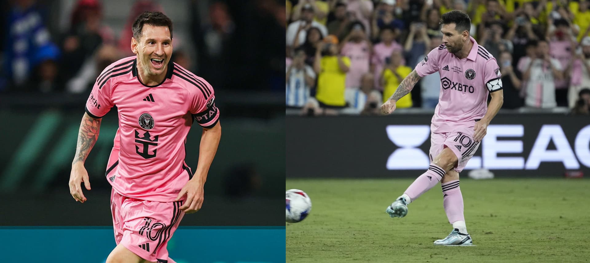 Goal from Lionel Messi! This was his first goal of 2024 against Al Hilal