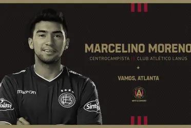 Gonzalo Martinez' departure left a blank in Atlanta United's squad. However, it seems that they've already had everything settled with his replacement: Marcelino Moreno