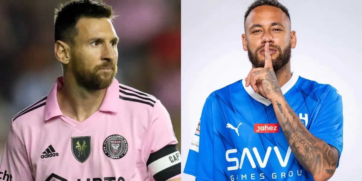 Goodbye Saudi Arabia, Messi is already waiting for Neymar Jr at Inter Miami