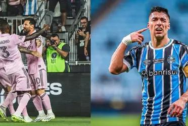 Goodbye to Suárez, Lionel Messi has already found his goalscorer at Inter Miami.