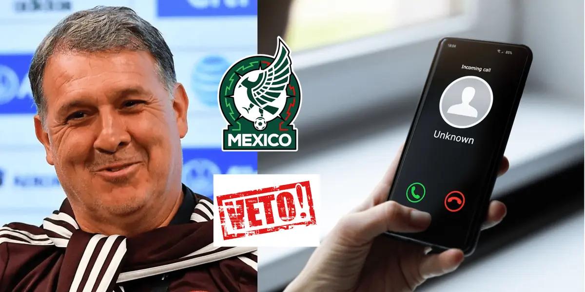 Goodbye to the World Cup in Qatar, without a sporting argument. Martino picked up the phone, had a chat and told him that it was out of the question.