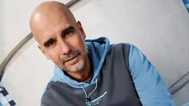 Guardiola. Foto: redes de Machester City.