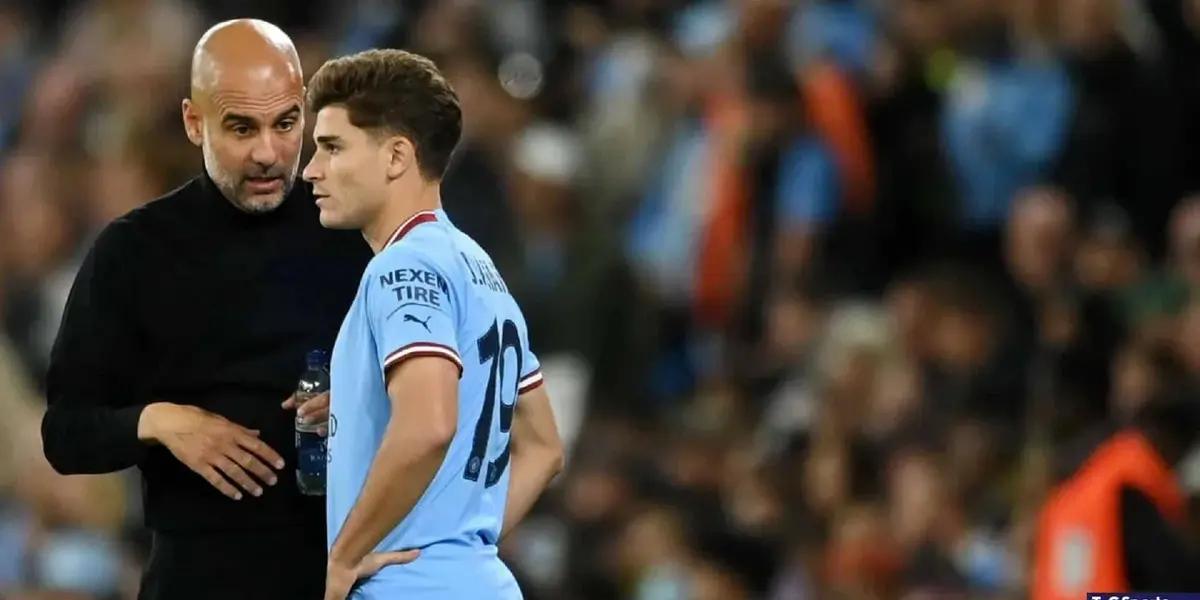 Guardiola is reportedly close to signing the new Julián Álvarez to help City fight for the Premier League