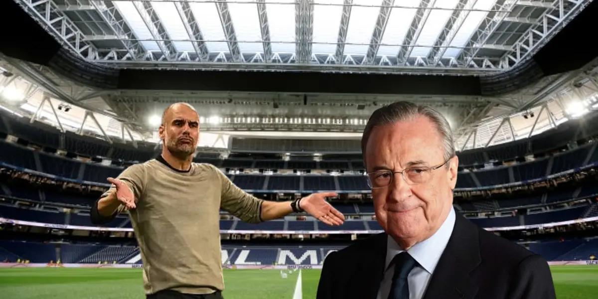 Guardiola makes a critic that Florentino Perez might not like