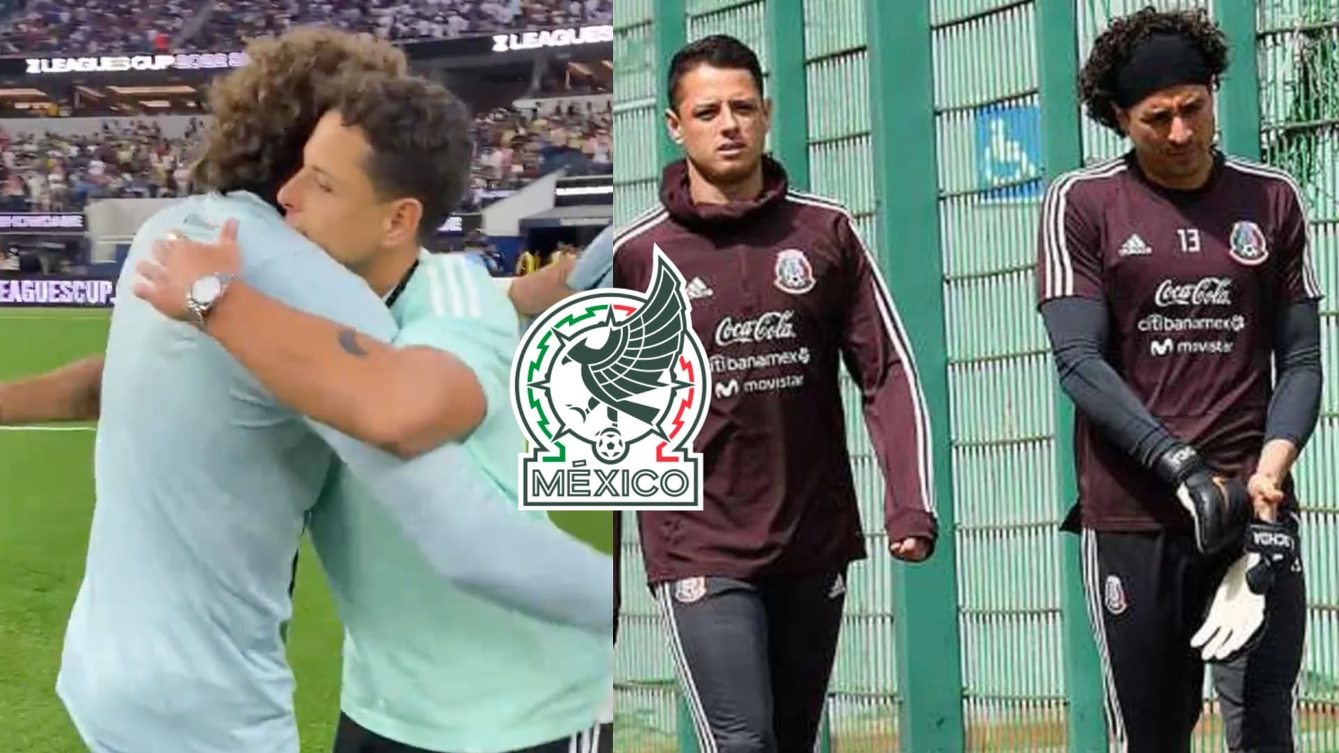 Guillermo Ochoa and Chicharito met face to face, the striker asked Memo an uncomfortable question