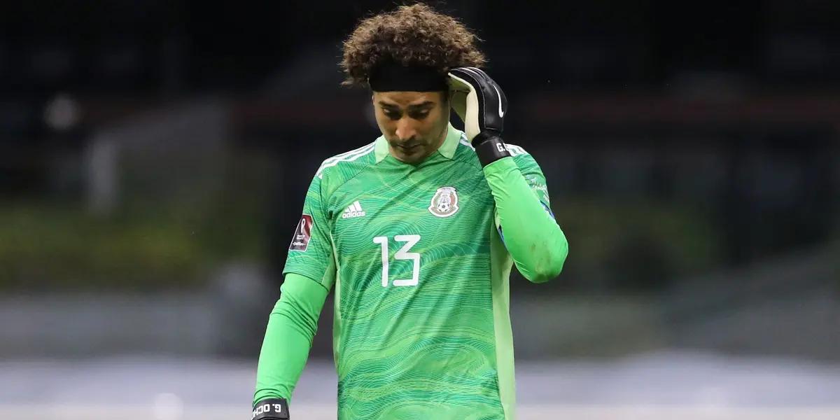 Guillermo Ochoa and the player he didn't want in the Mexican national team and Gerardo Martino complied with him