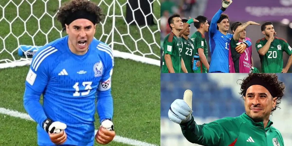 Guillermo Ochoa and the player he is calling for as a permanent fixture to face Argentina and advance to the round of 16